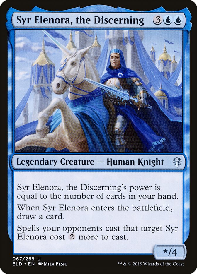 Syr Elenora, the Discerning [Throne of Eldraine] | Yard's Games Ltd