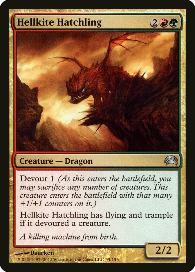 Hellkite Hatchling [Planechase 2012] | Yard's Games Ltd