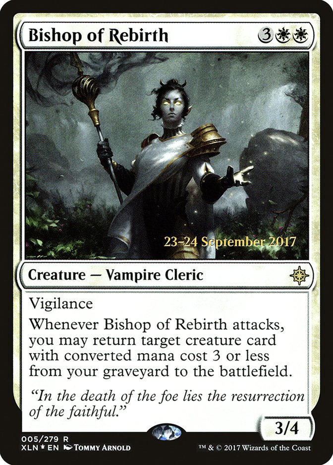 Bishop of Rebirth [Ixalan Prerelease Promos] | Yard's Games Ltd