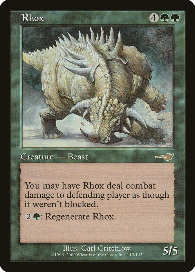 Rhox [Nemesis] | Yard's Games Ltd