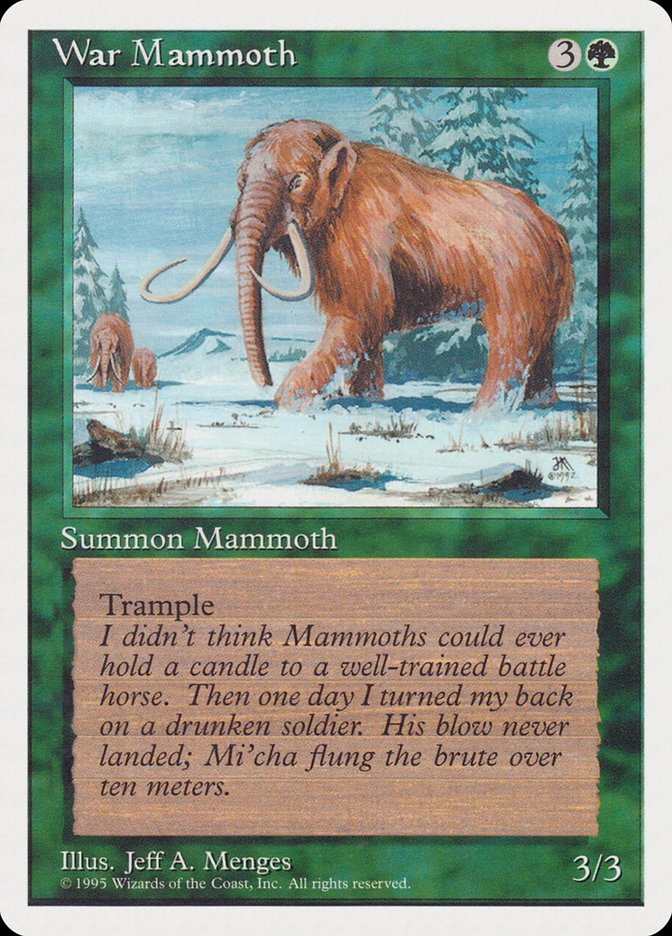 War Mammoth [Rivals Quick Start Set] | Yard's Games Ltd