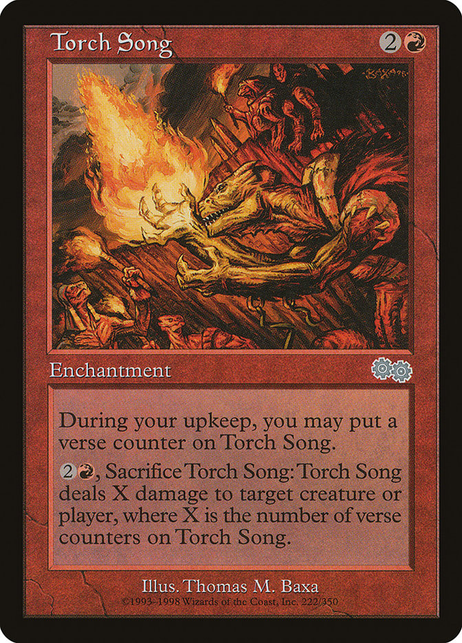 Torch Song [Urza's Saga] | Yard's Games Ltd