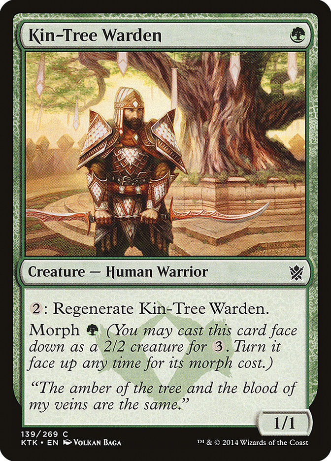 Kin-Tree Warden [Khans of Tarkir] | Yard's Games Ltd