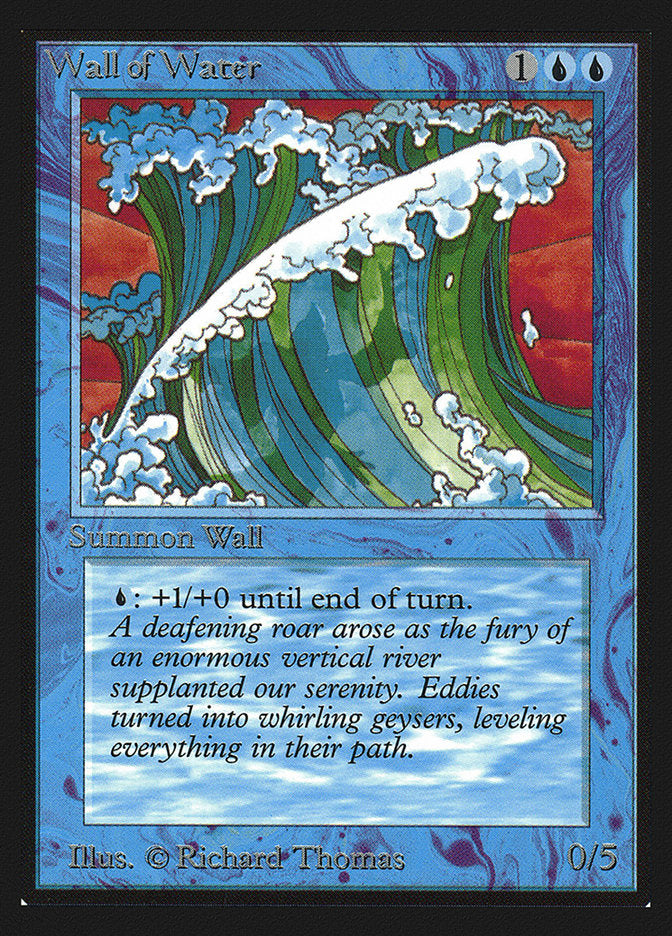 Wall of Water [Collectors' Edition] | Yard's Games Ltd