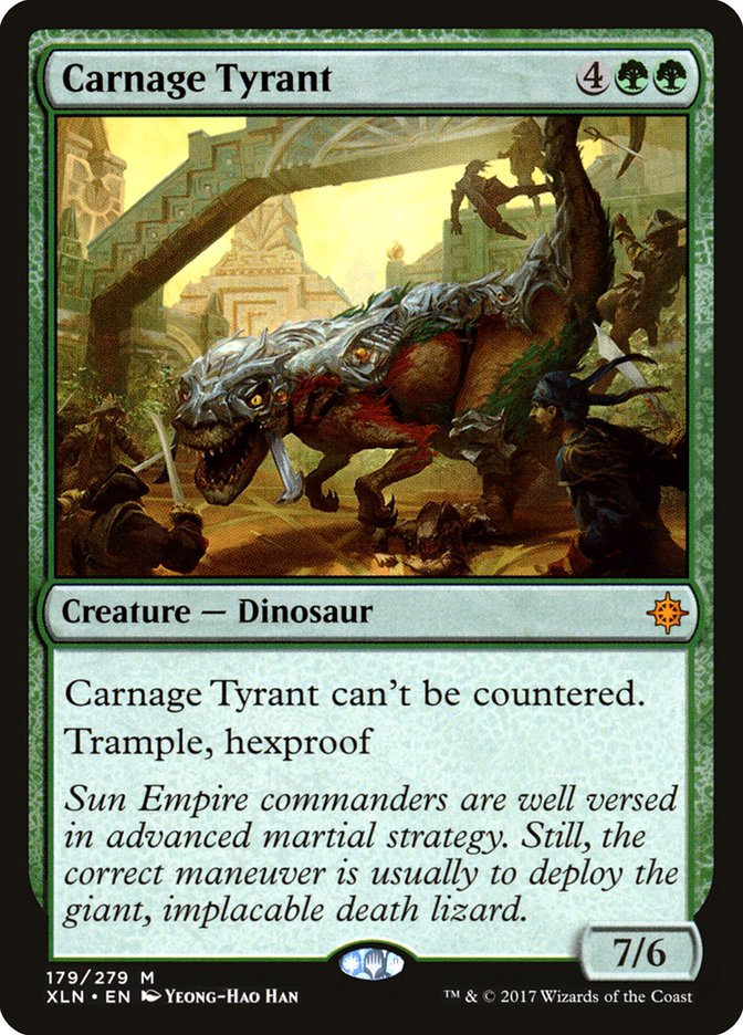 Carnage Tyrant [Ixalan] | Yard's Games Ltd