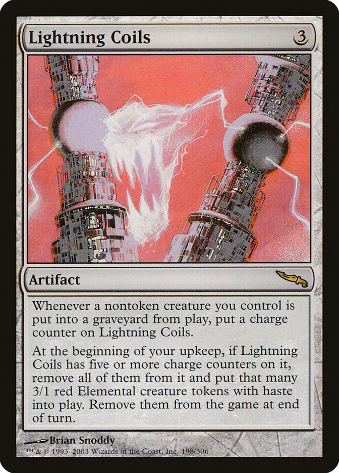 Lightning Coils [Mirrodin] | Yard's Games Ltd