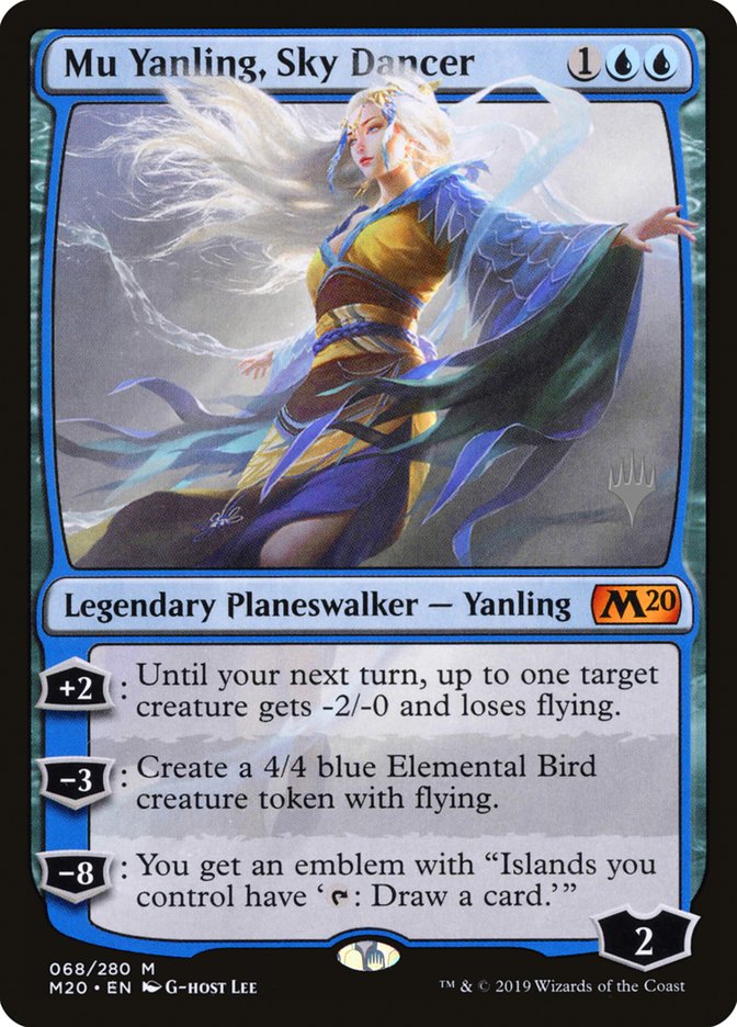 Mu Yanling, Sky Dancer (Promo Pack) [Core Set 2020 Promos] | Yard's Games Ltd