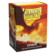 Dragon Shield: Standard 100ct Sleeves - Ember (Dual Matte) | Yard's Games Ltd