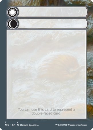 Helper Card (7/9) [Innistrad: Midnight Hunt Tokens] | Yard's Games Ltd