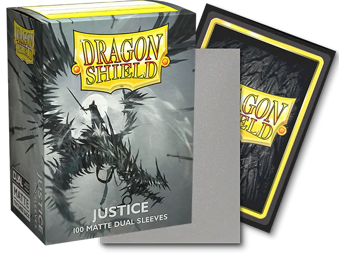 Dragon Shield: Standard 100ct Art Sleeves - Justice (Dual Matte) | Yard's Games Ltd