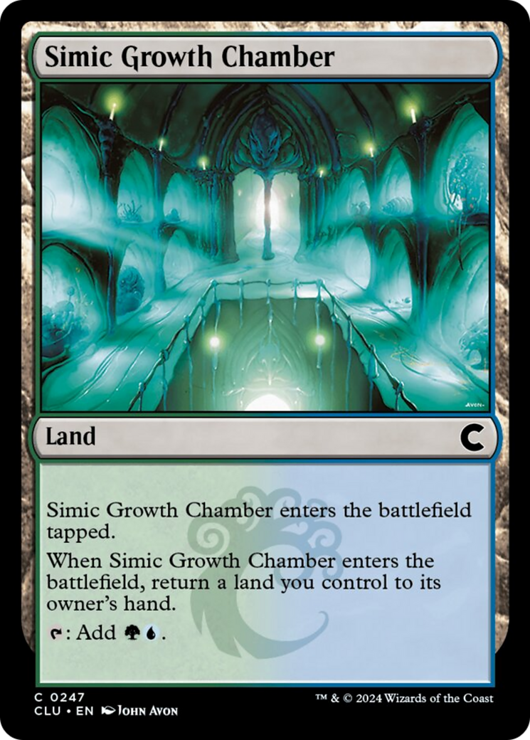 Simic Growth Chamber [Ravnica: Clue Edition] | Yard's Games Ltd