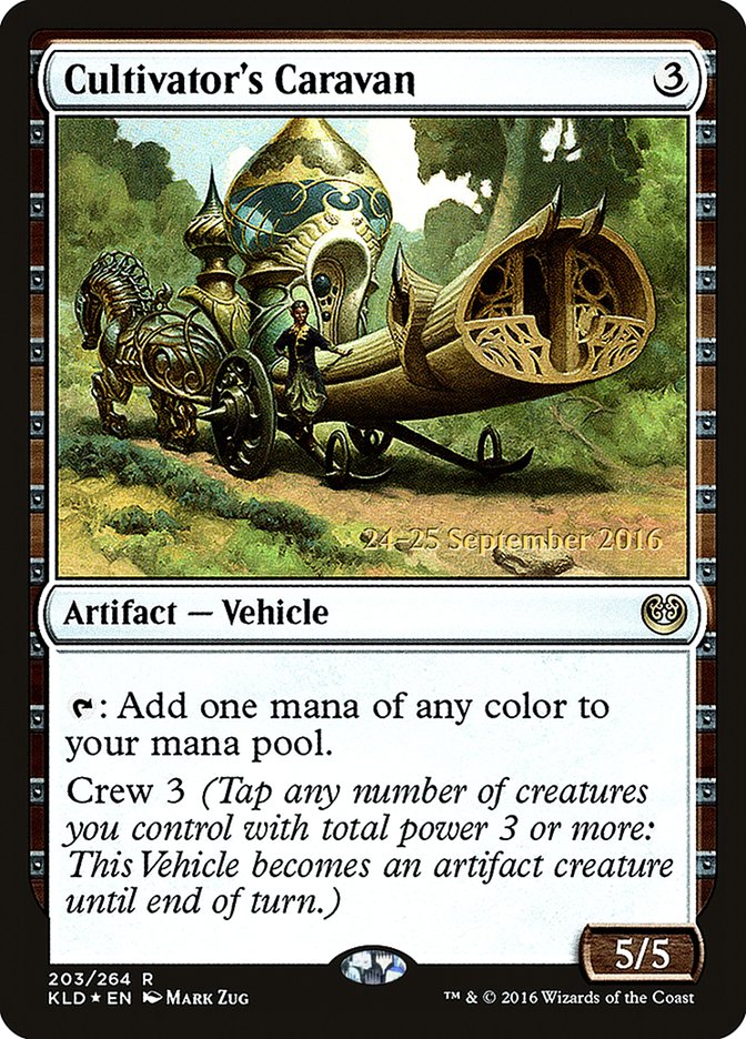 Cultivator's Caravan [Kaladesh Prerelease Promos] | Yard's Games Ltd