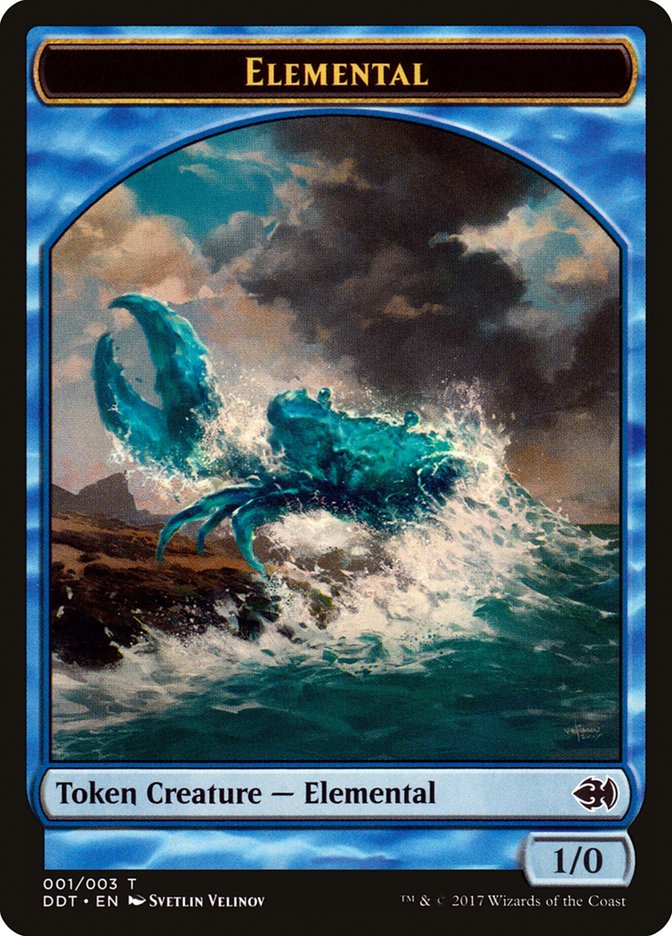 Elemental Token [Duel Decks: Merfolk vs. Goblins Tokens] | Yard's Games Ltd