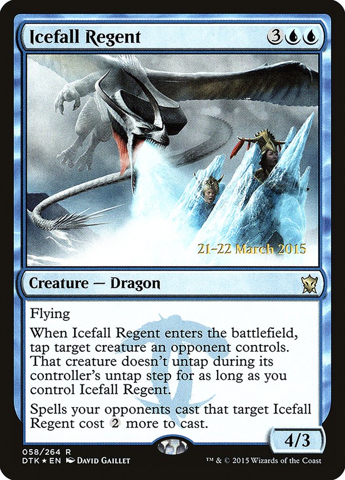 Icefall Regent [Dragons of Tarkir Prerelease Promos] | Yard's Games Ltd