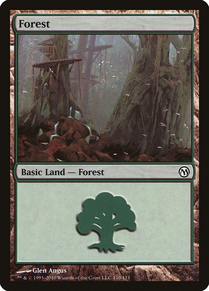 Forest (110) [Duels of the Planeswalkers] | Yard's Games Ltd