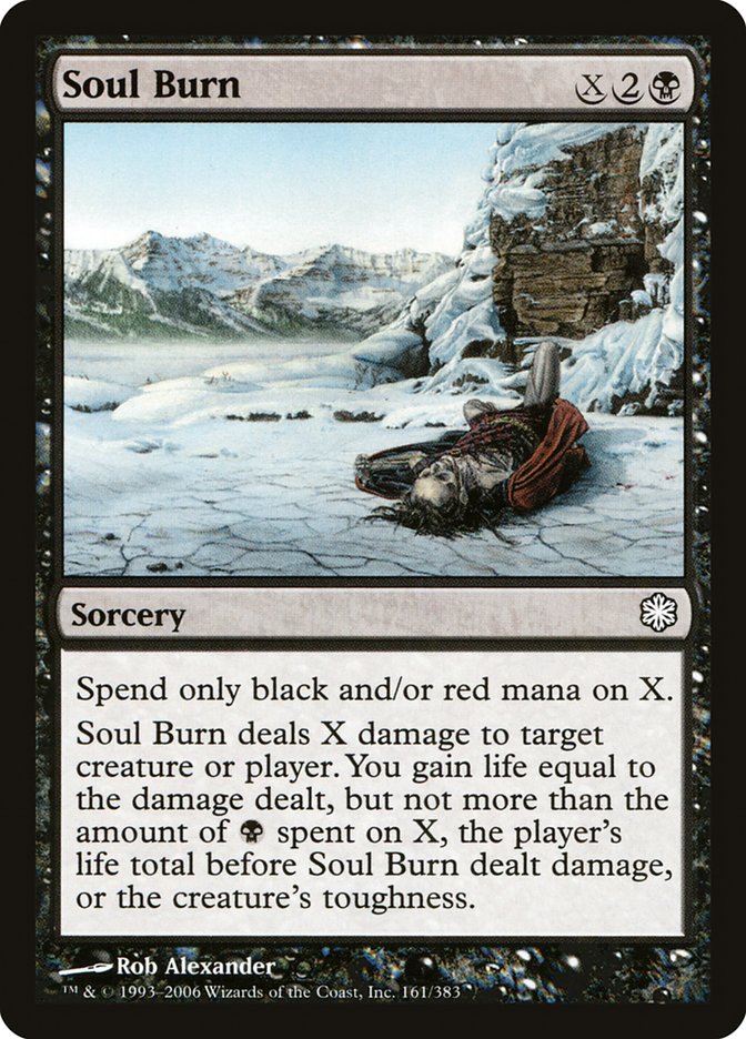 Soul Burn [Coldsnap Theme Decks] | Yard's Games Ltd