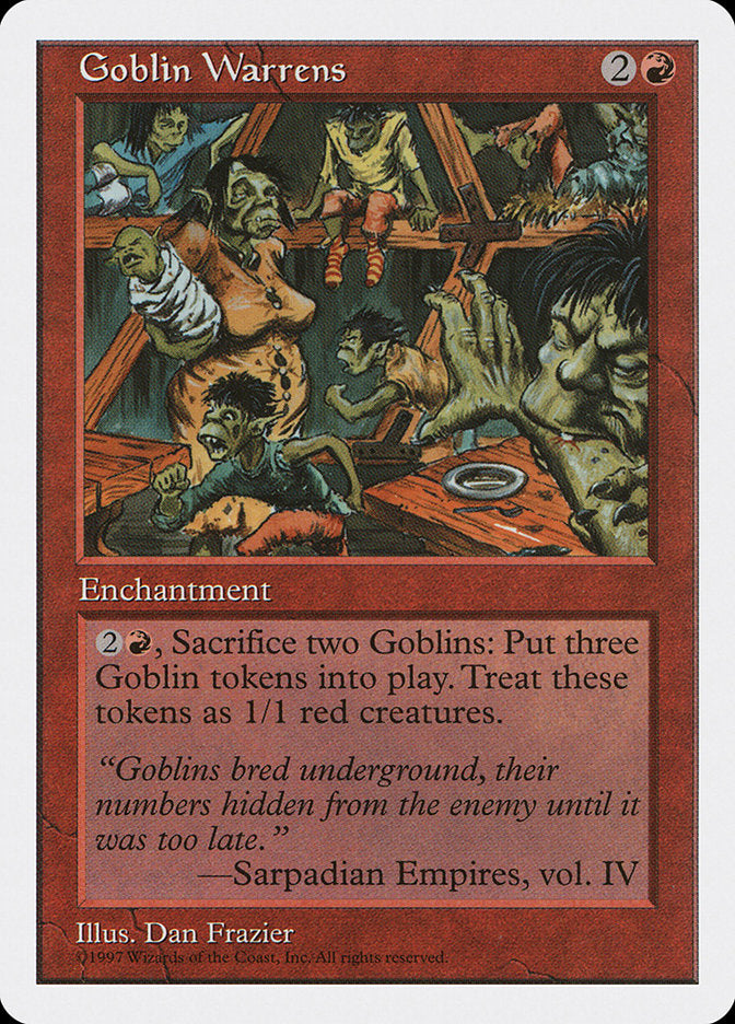 Goblin Warrens [Fifth Edition] | Yard's Games Ltd