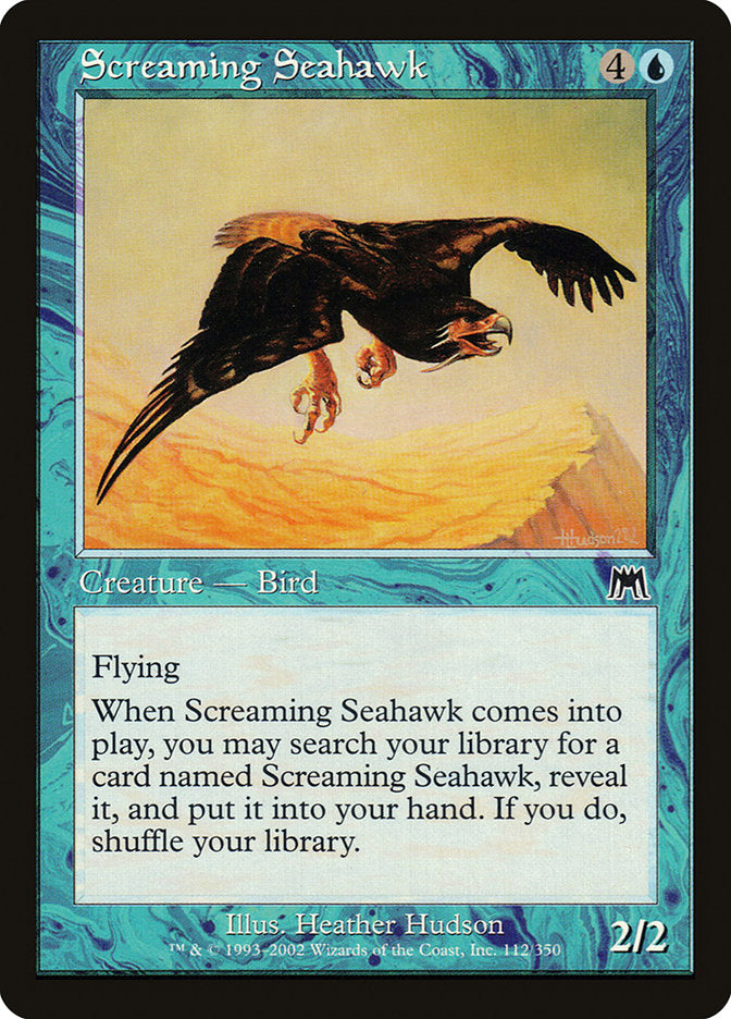 Screaming Seahawk [Onslaught] | Yard's Games Ltd