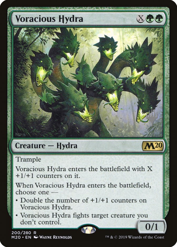 Voracious Hydra (Promo Pack) [Core Set 2020 Promos] | Yard's Games Ltd