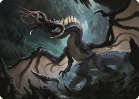 Brainstealer Dragon Art Card [Commander Legends: Battle for Baldur's Gate Art Series] | Yard's Games Ltd