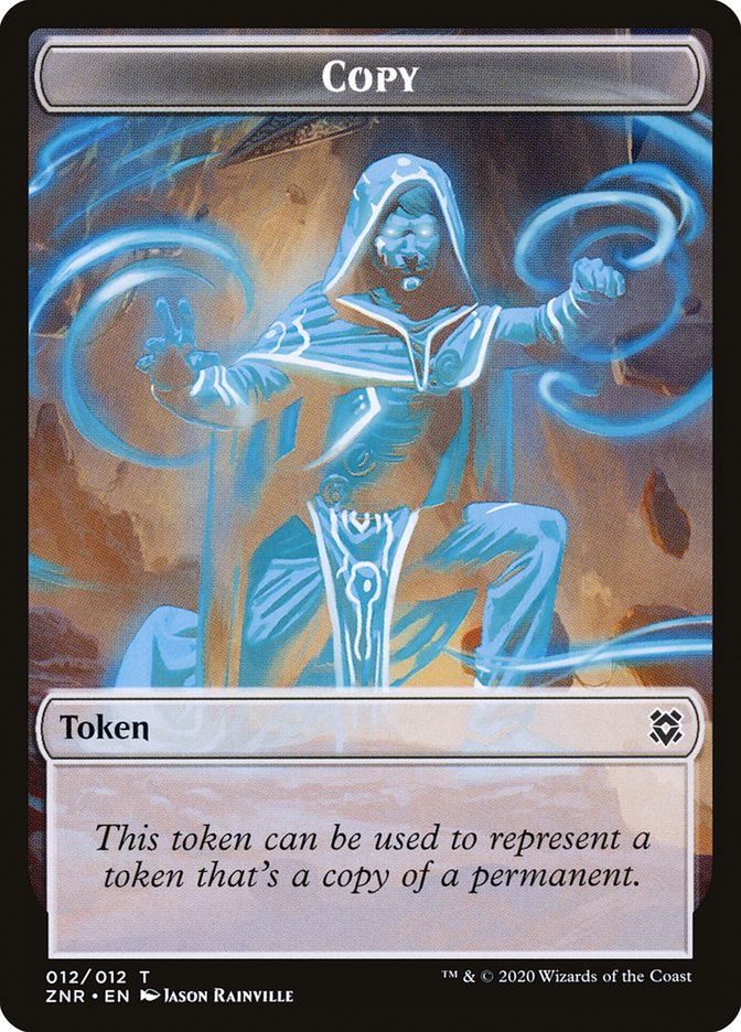 Copy Token [Zendikar Rising Tokens] | Yard's Games Ltd