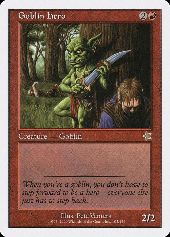 Goblin Hero [Starter 1999] | Yard's Games Ltd