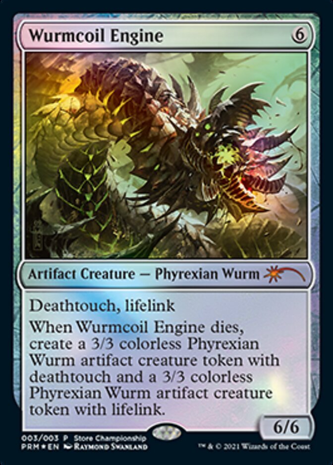 Wurmcoil Engine [Wizards Play Network 2021] | Yard's Games Ltd