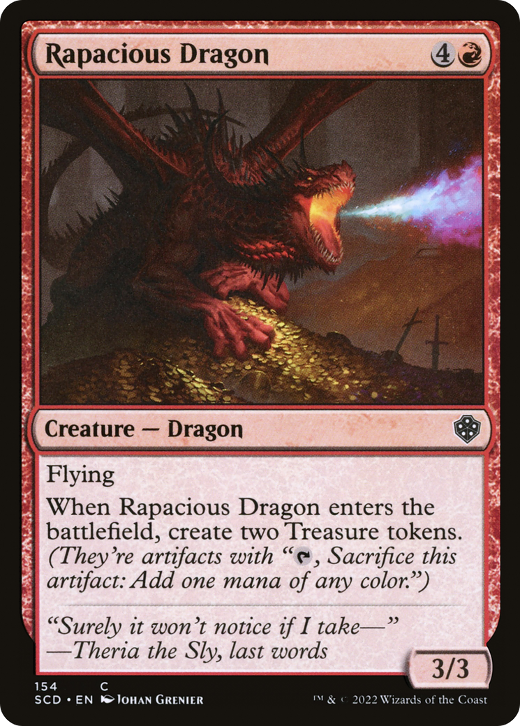 Rapacious Dragon [Starter Commander Decks] | Yard's Games Ltd