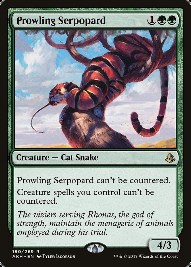 Prowling Serpopard [Amonkhet] | Yard's Games Ltd