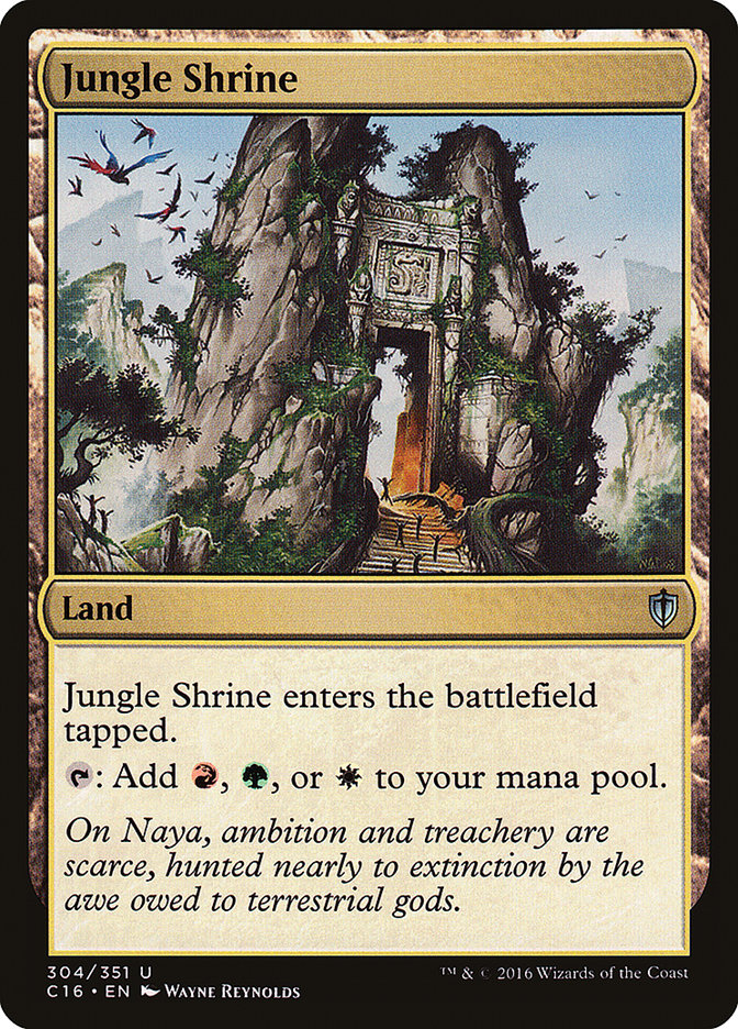 Jungle Shrine [Commander 2016] | Yard's Games Ltd