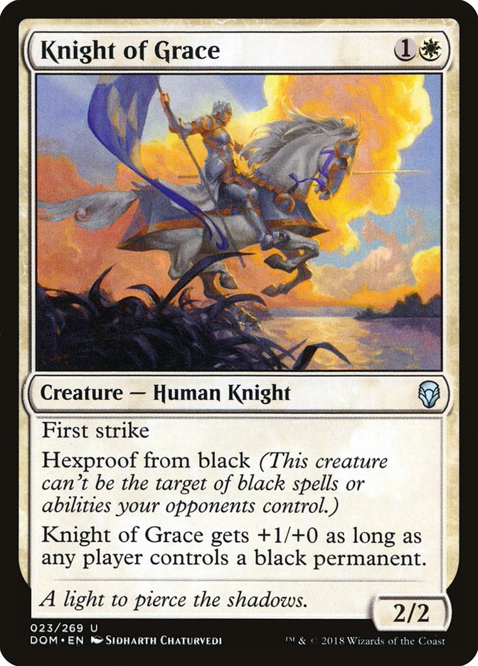 Knight of Grace [Dominaria] | Yard's Games Ltd