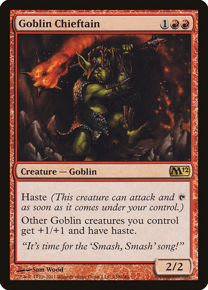 Goblin Chieftain [Magic 2012] | Yard's Games Ltd