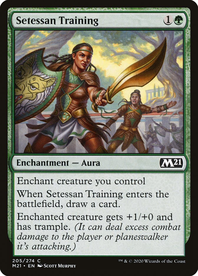 Setessan Training [Core Set 2021] | Yard's Games Ltd