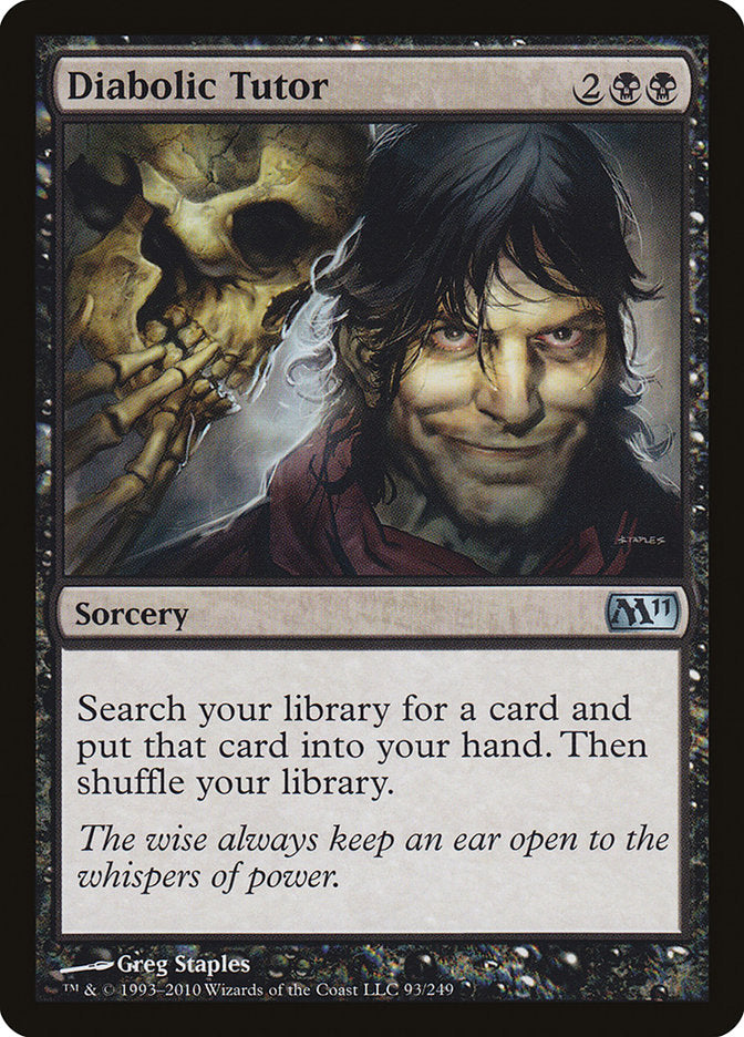 Diabolic Tutor [Magic 2011] | Yard's Games Ltd