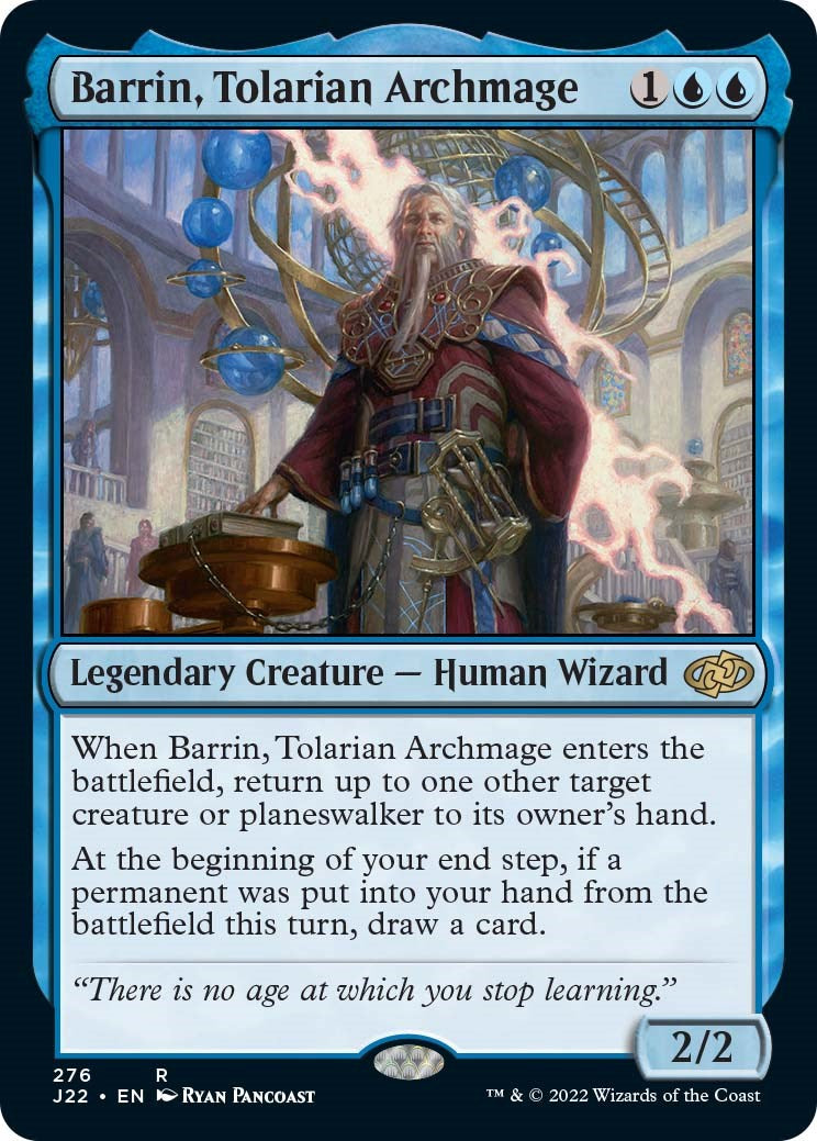 Barrin, Tolarian Archmage [Jumpstart 2022] | Yard's Games Ltd