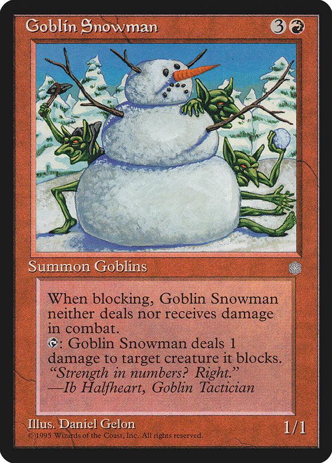 Goblin Snowman [Ice Age] | Yard's Games Ltd