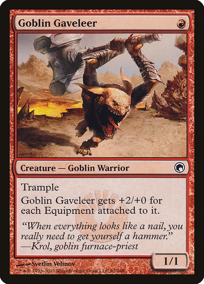 Goblin Gaveleer [Scars of Mirrodin] | Yard's Games Ltd
