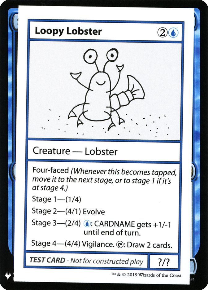 Loopy Lobster [Mystery Booster Playtest Cards] | Yard's Games Ltd