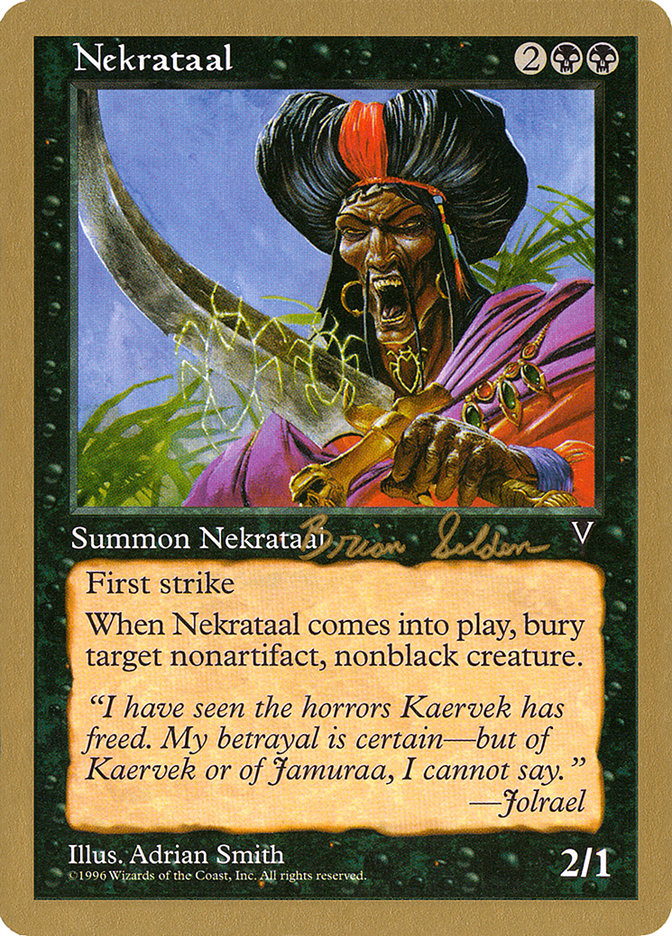 Nekrataal (Brian Selden) [World Championship Decks 1998] | Yard's Games Ltd