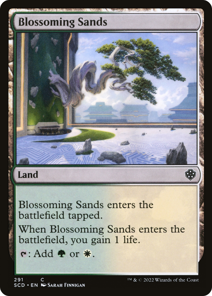 Blossoming Sands [Starter Commander Decks] | Yard's Games Ltd