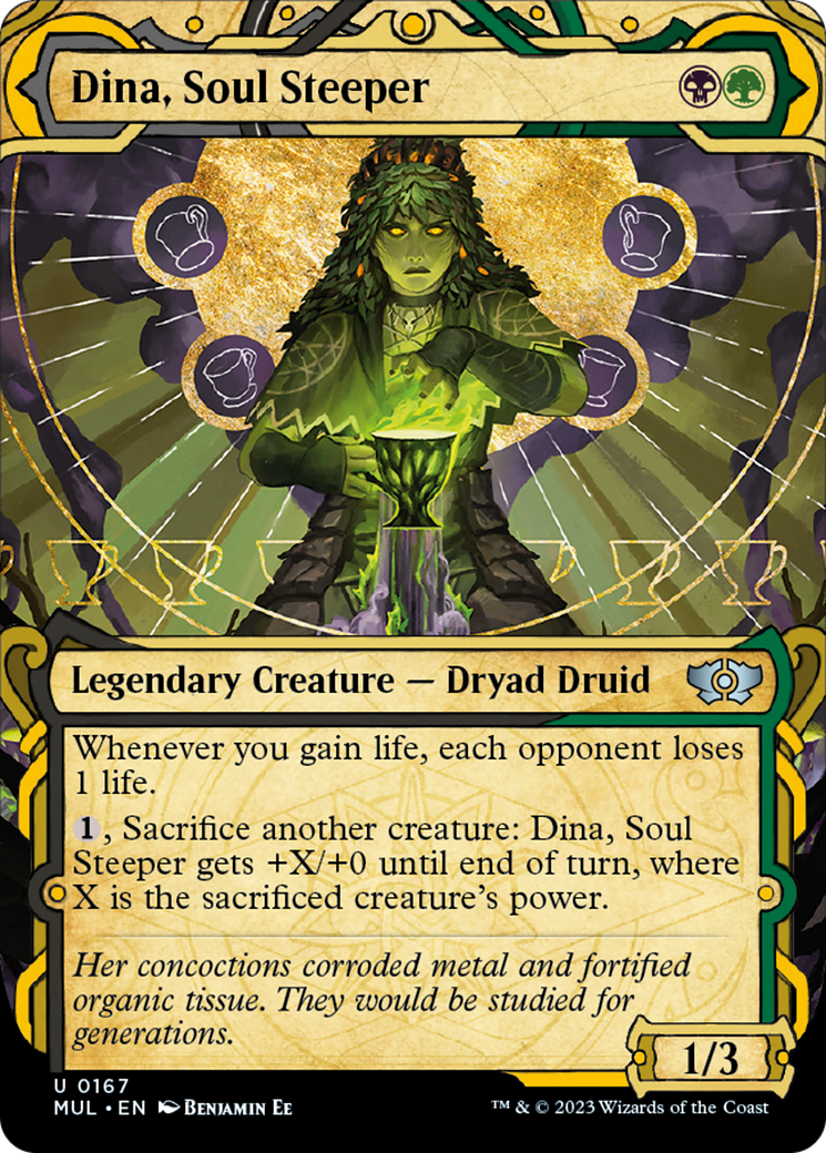 Dina, Soul Steeper (Halo Foil) [Multiverse Legends] | Yard's Games Ltd