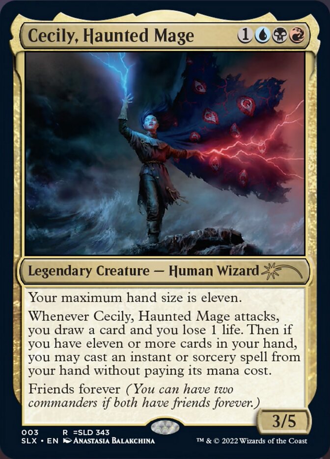 Cecily, Haunted Mage [Secret Lair: Universes Within] | Yard's Games Ltd