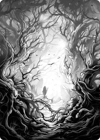 Forest 1 Art Card [Innistrad: Midnight Hunt Art Series] | Yard's Games Ltd