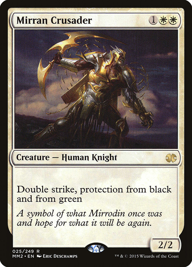 Mirran Crusader [Modern Masters 2015] | Yard's Games Ltd