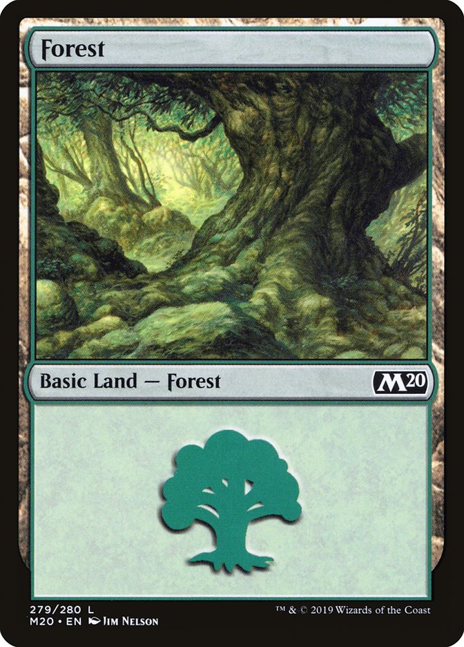 Forest (279) [Core Set 2020] | Yard's Games Ltd