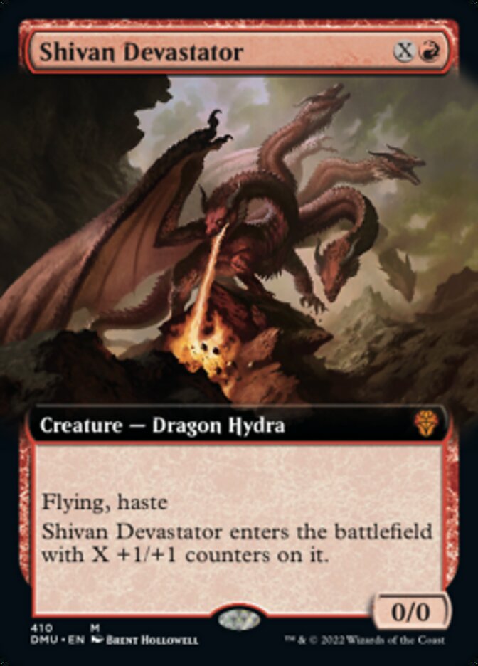 Shivan Devastator (Extended Art) [Dominaria United] | Yard's Games Ltd