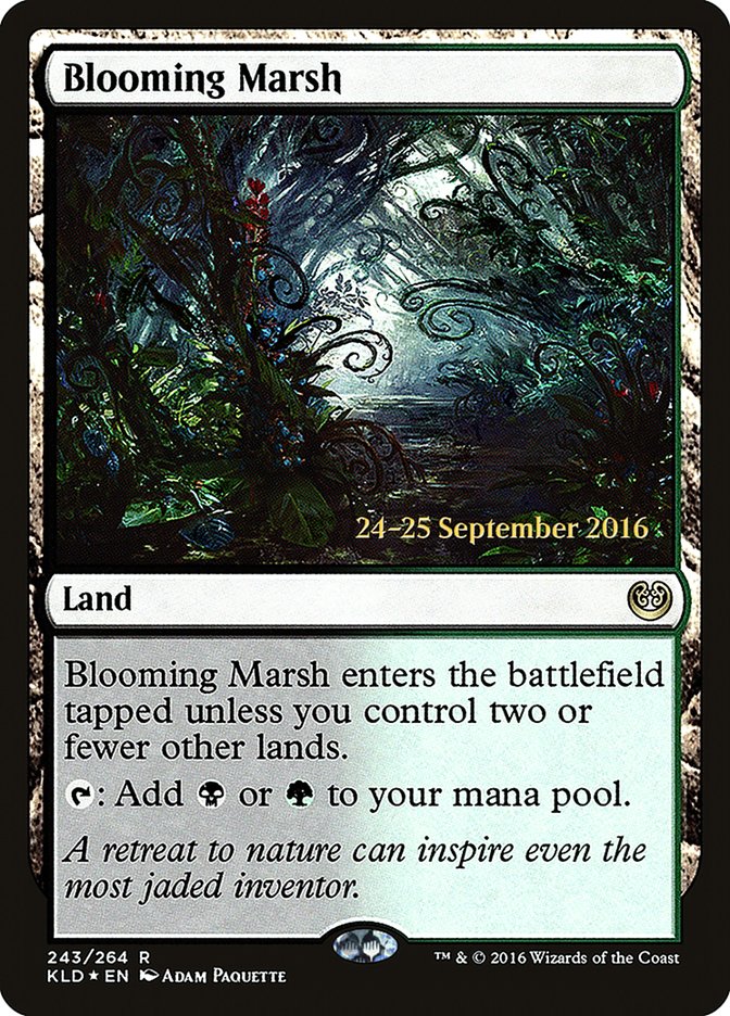 Blooming Marsh [Kaladesh Prerelease Promos] | Yard's Games Ltd