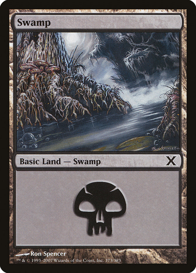 Swamp (373) [Tenth Edition] | Yard's Games Ltd