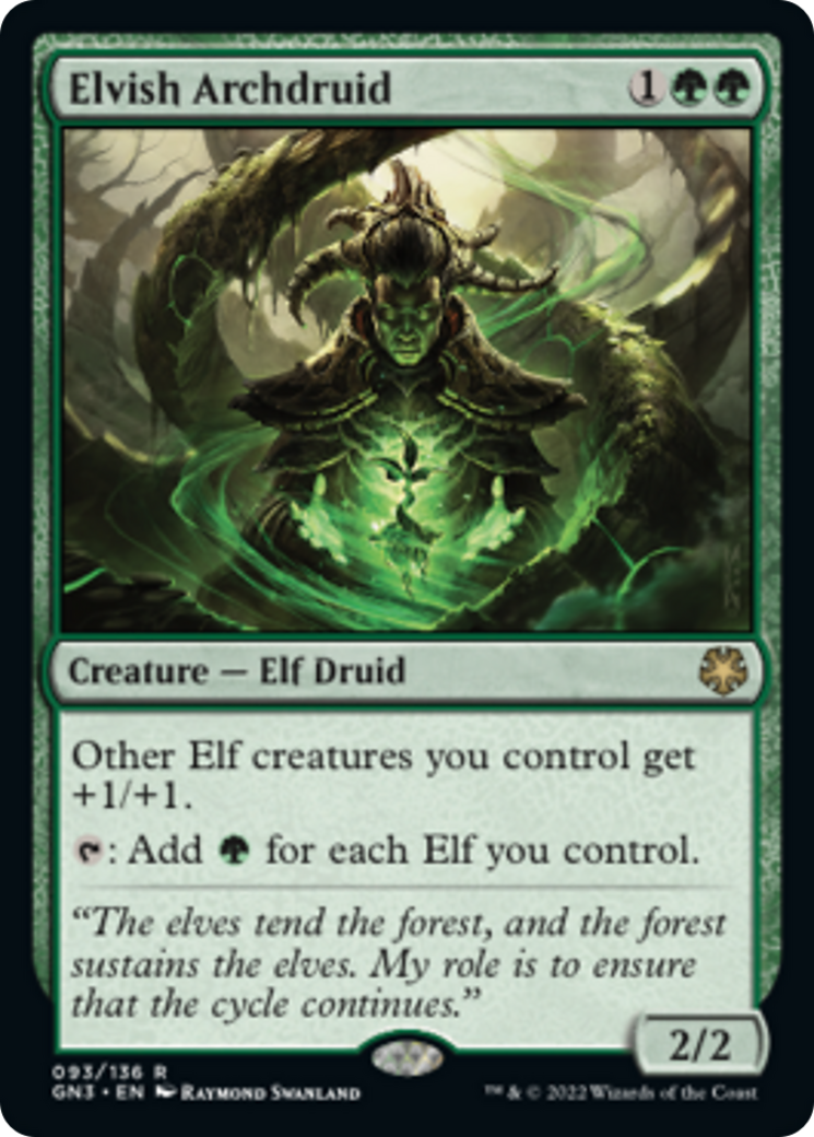 Elvish Archdruid [Game Night: Free-for-All] | Yard's Games Ltd