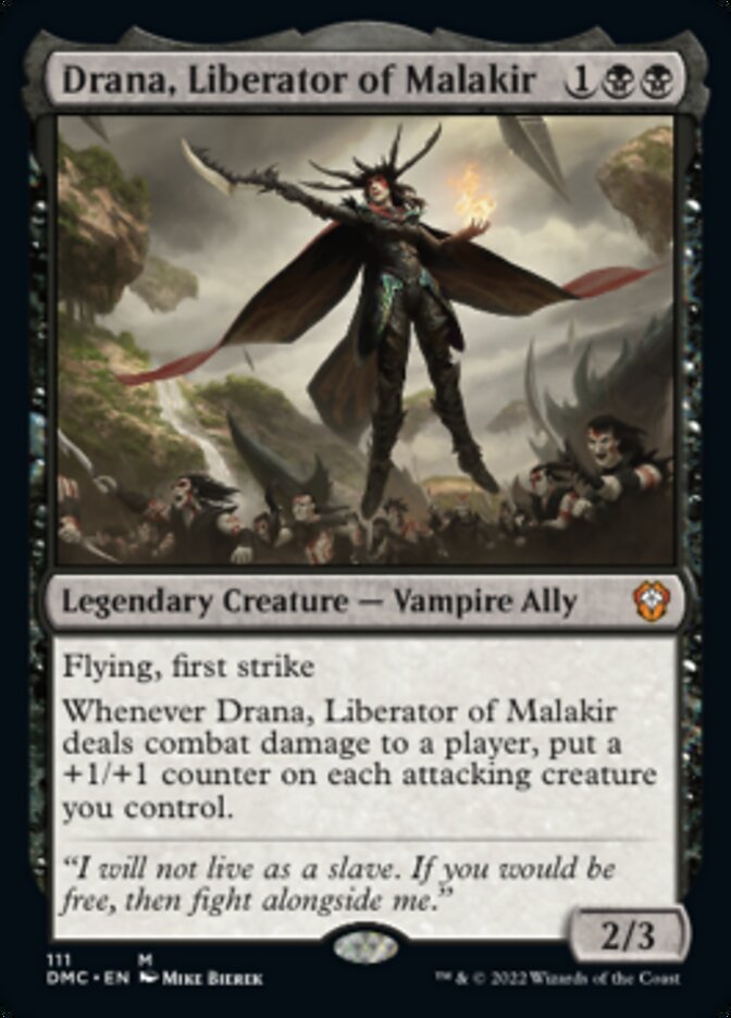 Drana, Liberator of Malakir [Dominaria United Commander] | Yard's Games Ltd